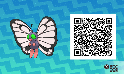 #019 - Shiny Female Butterfree